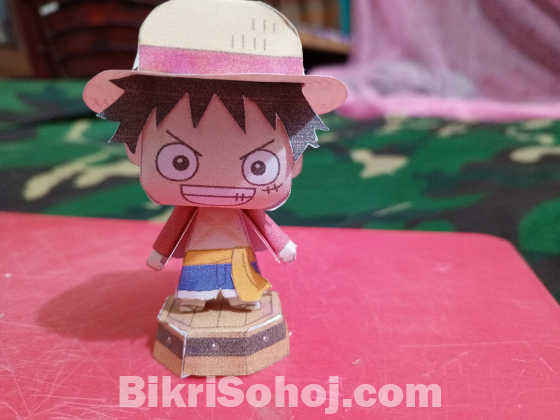 Luffy paper craft